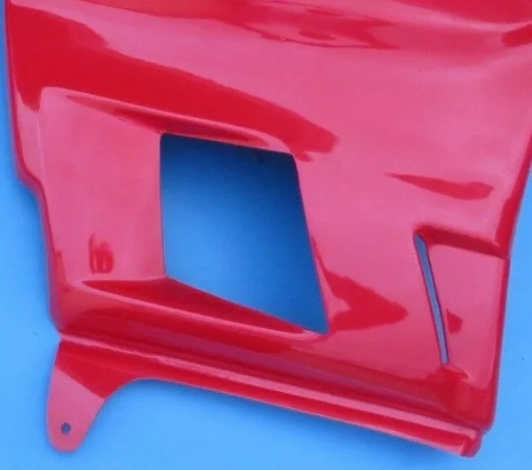 TCP Seitenverkleidung für Vollverkleidung Rot XJ600 S Diversion Bug Spoiler